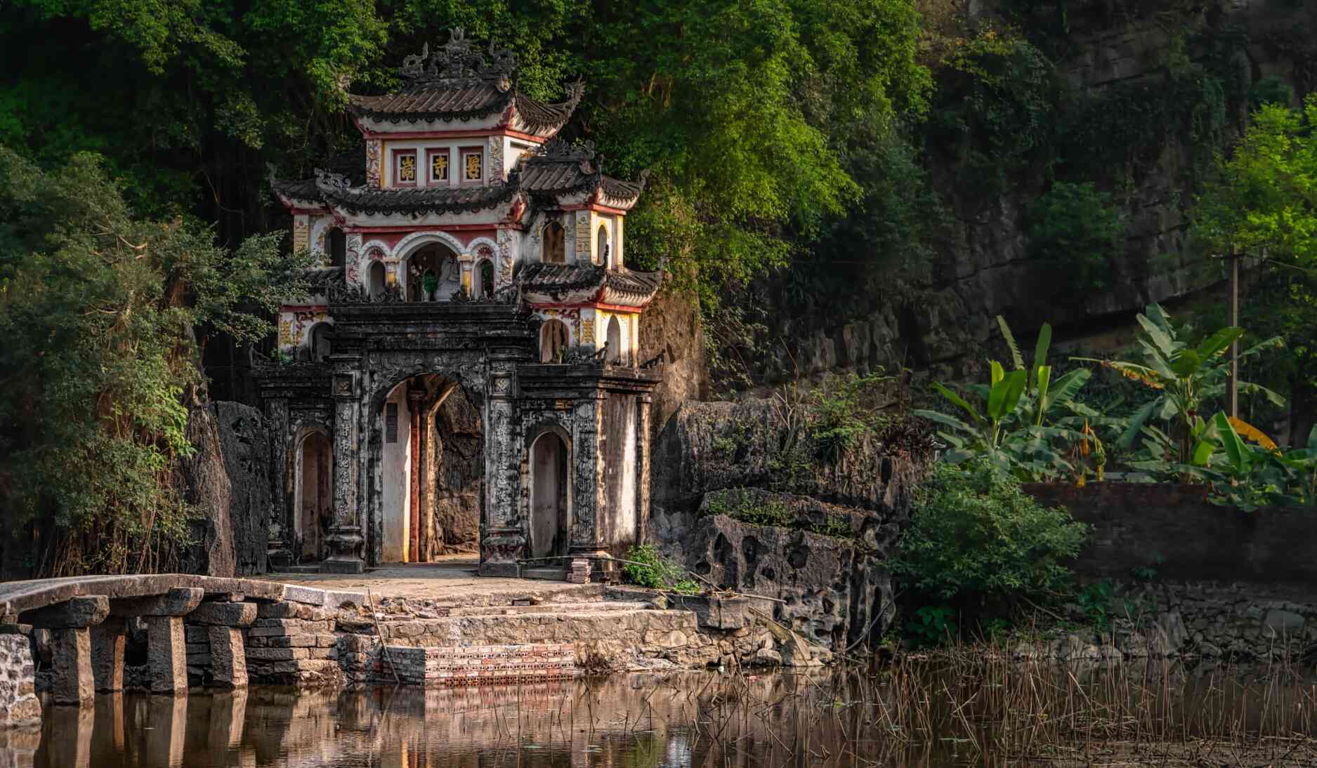 Tam Coc-pagoda