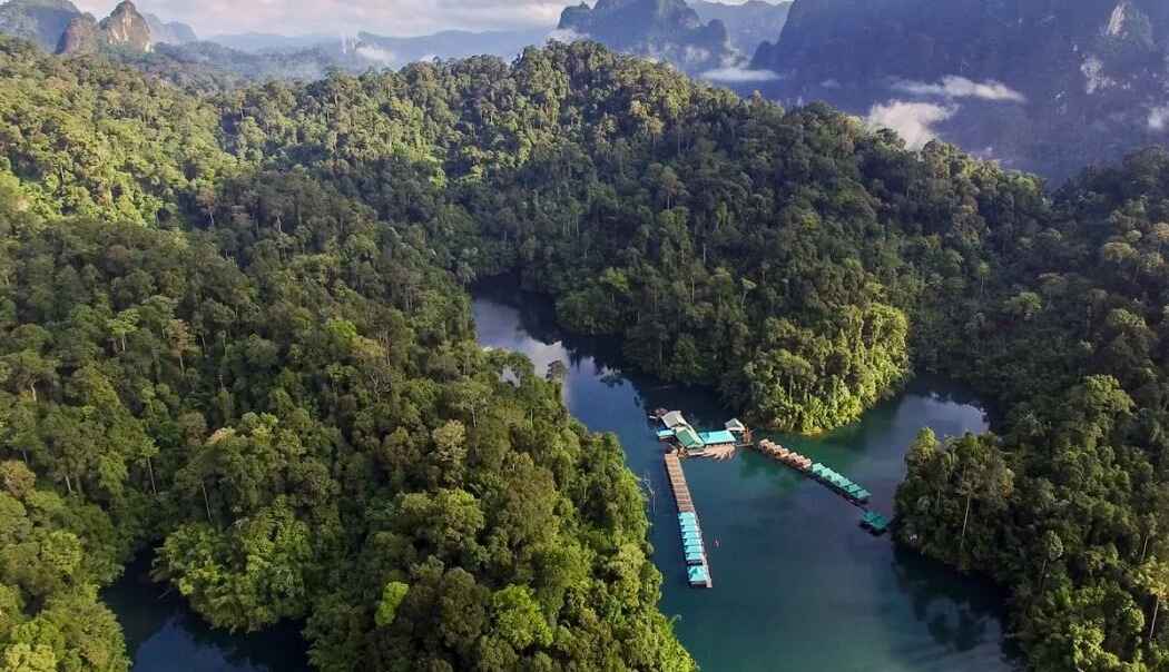 praiwan raft house khao Sok 4